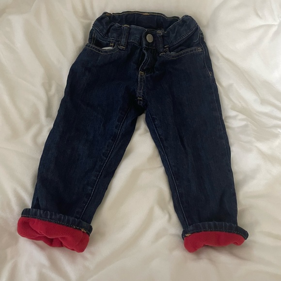 Gap jeans with fleece inside - Picture 1 of 4
